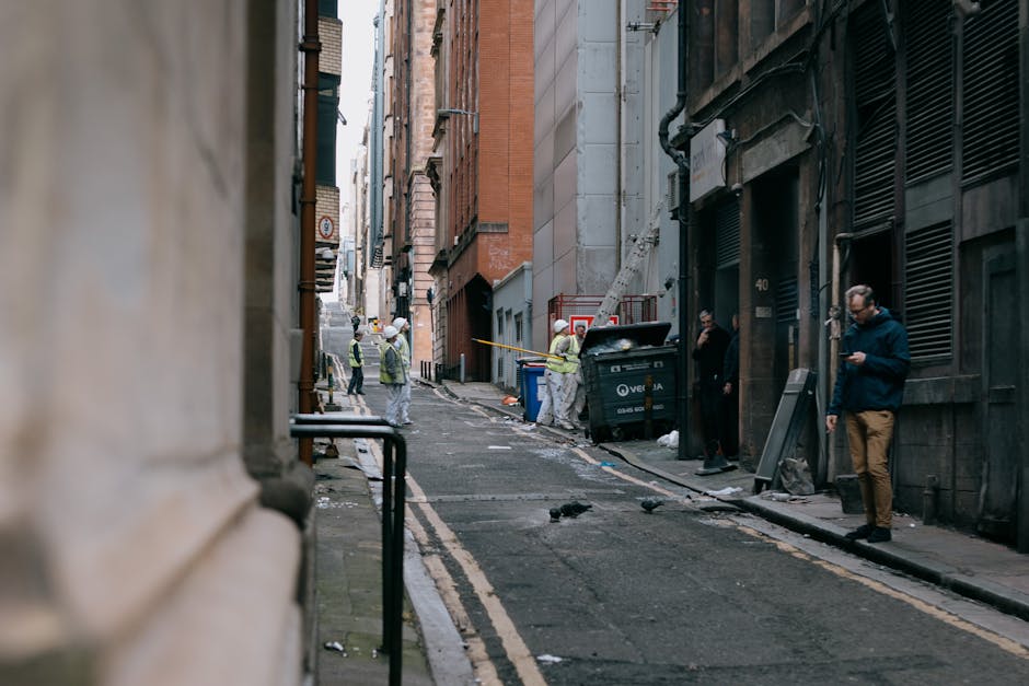 West Green Road rubbish removal for narrow access properties
